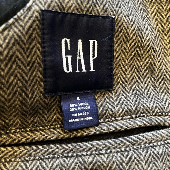 Gap Vintage Menswear Plaid Brown Oversized blazer - Picture 12 of 12